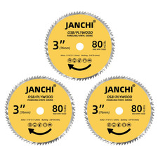 3Pack 3 Inch (76mm) 80T Circular Saw Blade, 7...