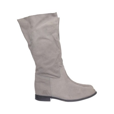 Anna Bork, Stiefel, Größe: 42, Grau, Leder, Damen #LrD