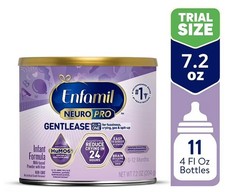 2 cans 1 Powder Enfamil Neuro Pro Gentlease  1 Brain Building Exp 2027 14.4 oz
