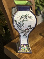 孔雀花瓶中国古董花瓶| eBay