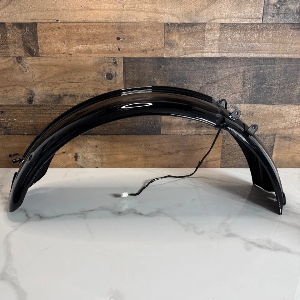 🔥 TRIUMPH BONNEVILLE BOBBER BOBBER BLACK REAR MUDGUARD JET BLACK T2308721-PG - Image 3 of 4