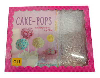 GU Cake Pop Set mit Backbuch & Silikon Backform und Stile für Hochzeit Party