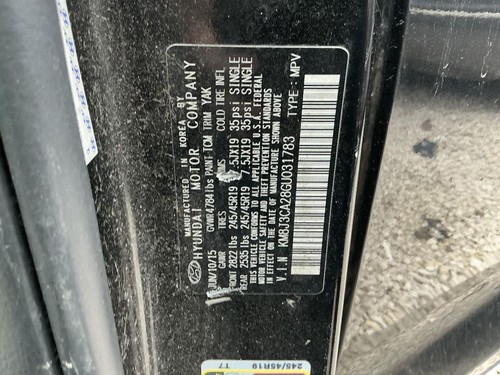 Console Front Floor With Rear Air Vent Gasoline Fits 16-21 TUCSON 826154 - Picture 6 of 12