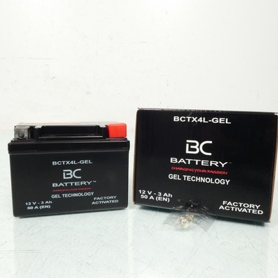 sla bc battery für quad eton 90 dxl 1999 bis 2003 ytx4l / 12v 3ah neu