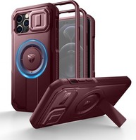 Dexnor for iPhone 12 and 12 Pro protective case  - wine red - NEW