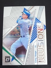 2019 Donruss Optic #OI-12 Corey Seager Illusions