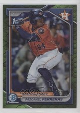 2024 Bowman Chrome Green Reptilian Refractor /99 Pascanel Ferreras #BCP-240 1h9h