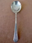 Towle Silver Lady Mary Sterling Round Bowl Gumbo Soup Spoons Monogram 40 grams