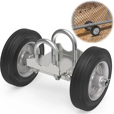 6" Rolling Gate Wheel for Chain Link Fence Rolling Sliding Gates Heavy-Duty Stee