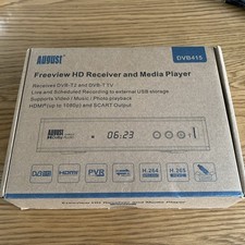 Freeview Set Top Box Registratore 1080P Ricevitore USB PVR HDMI Scart Lettore multimediale