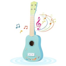 21 Inch Ukulele for Kids Toy Ukulele for Toddlers w/ Laminated Basswood Body
