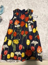 Dolce And Gabbana Girl's Tulip-Print Shift Dress