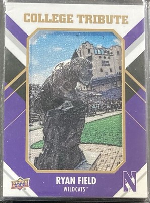 Ryan Field 2015 Upper Deck College Tribute Patch Northwestern Wildcats