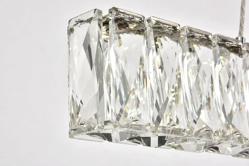 Elegant Lighting 3502D31 Monroe 31"W LED Crystal Linear - Gold - Picture 3 of 7