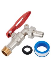 Easy Installation Garden Faucet Lockable Ball Valve Control Water Flow