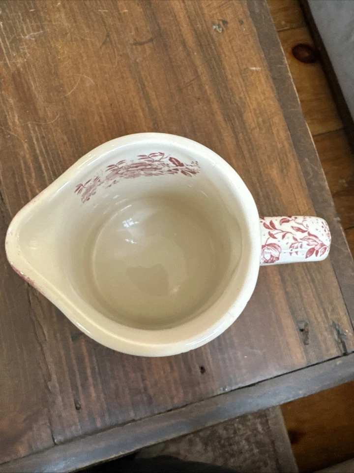 Jarra de cerámica pintada a mano Hillchurch de colección Chinoiserie Staffordshire Reino Unido Foto 2 de 4