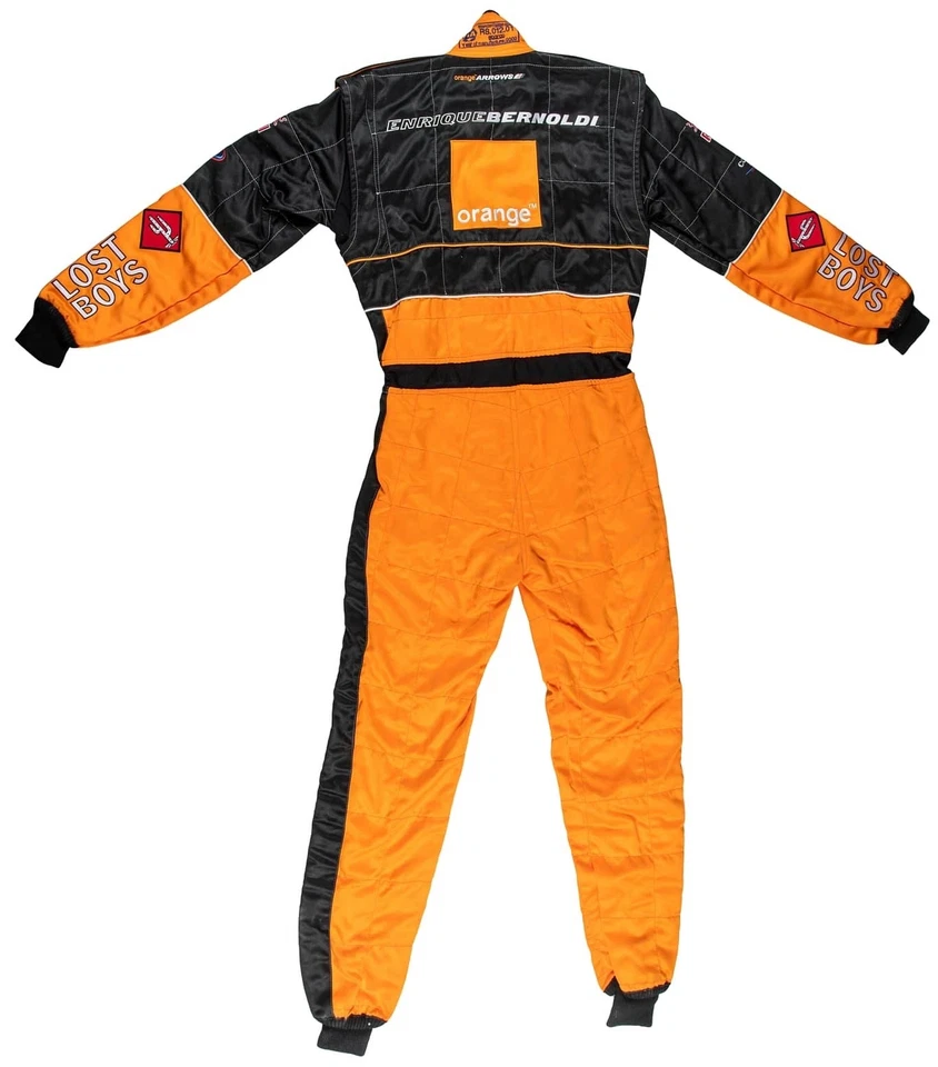 2002 Enrique Bernoldi Brazil Formula 1  Race Worn & Signed Driver's Suit - Image 2 of 4