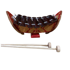 Thai Alto Xylophone Mini Wooden Musical Instrument Kids Toy Art Decor