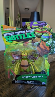 TMNT Mikey Turflytle 2014 Playmates Toys Teenage Mutant Ninja Turtles Figure