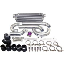 Cx Fmic 28 X7 X 2.5 Intercooler Kit For Mazdaspeed3 2.3l Disi Turbo Black