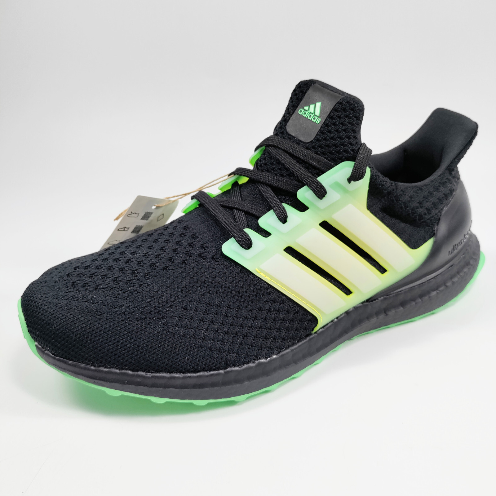 ultra boost green and black