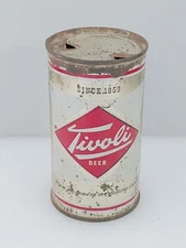 Vintage 1958 Tivoli From the Land of Everlasting Snows Denver Flat Top Beer Can