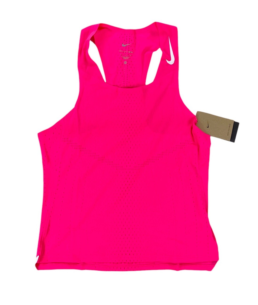 НОВАЯ майка для бега Nike Dri-Fit ADV Aeroswift, розовая, мужская, Размер S, DM4624-639