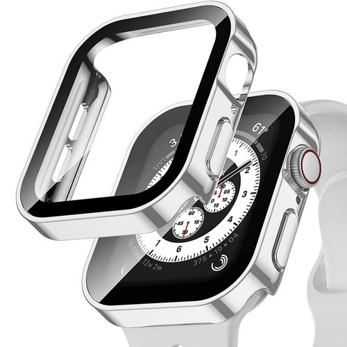 Waterproof Protector Glass Full Case For Apple Watch 8 49mm 44mm 45mm 40mm 41mm - Photo 19 sur 24