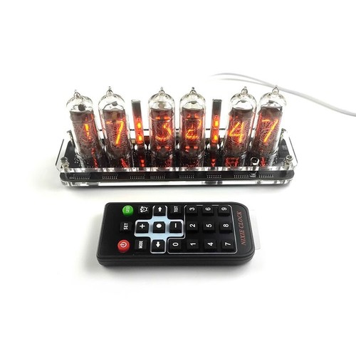 6-Bit IN-14 Nixie Tubo Base Reloj 6PCS IN-14 Tubos Resplandecientes Tubo Fluorescente Reloj - Imagen 5 de 5