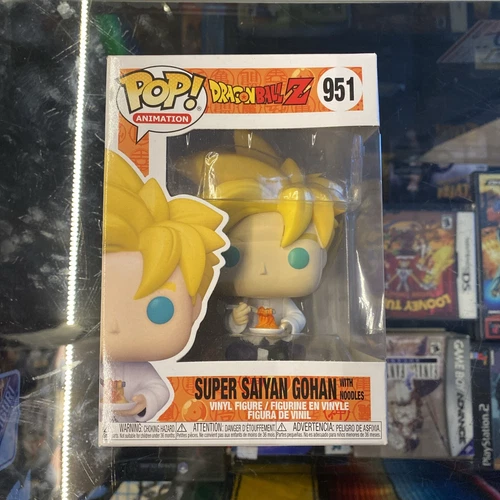 Funko Pop! Vinilo: Dragon Ball Super Saiyan Gohan con fideos #951 nunca abierto