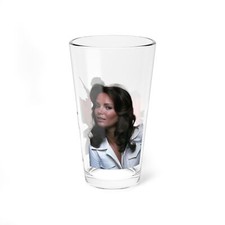 Charlie's Angels Kelly Garrett Mixing Glass, 16oz, Jaclyn Smith, TV Show