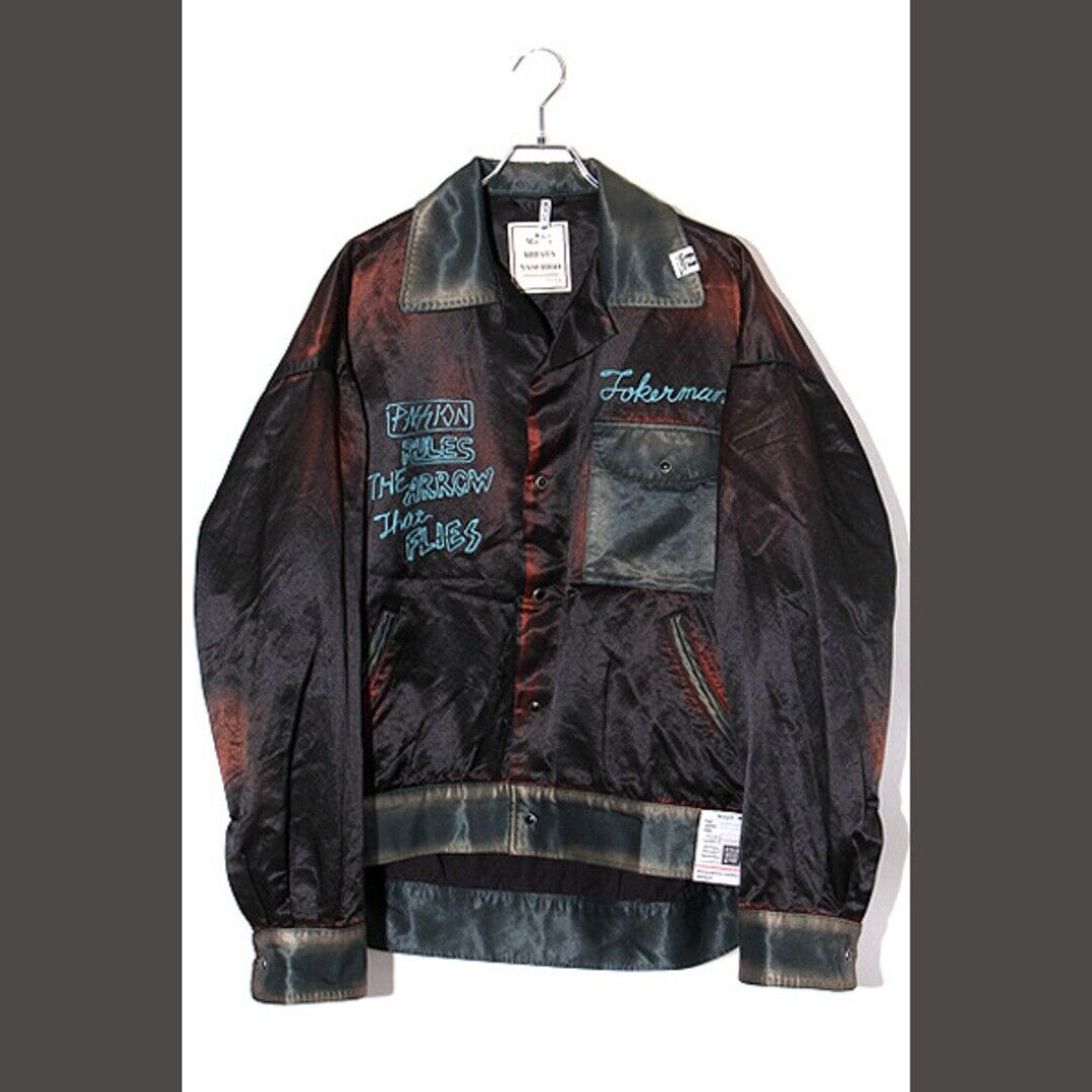 Mihara Yasuhiro 2023AW Maison SIZE: 48 CAR CLUB JACKET BLACK Mihara Yasuhiro 2023AW Maison SIZE: 48 CAR CLUB JACKET BLACK