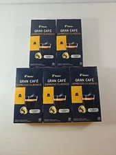 Lot Of 5 Gran Cafe Espresso Classico Capsules Compatible With Nespresso 10 CT EA