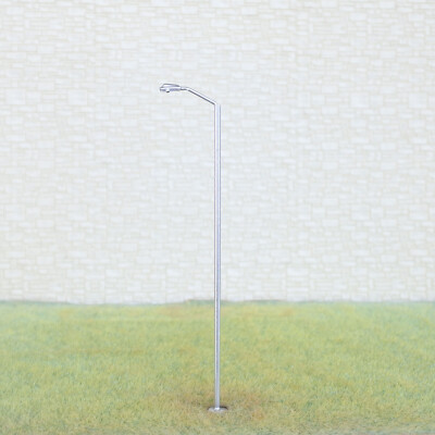 5x HO Scale LED Street Lights – Model Train Railroad Station Yard Lamp Post