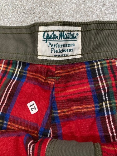Gander Mountain GM10TF Para hombres 46x32 Rojo Oliva Franela a Cuadros Forrada Exterior 4021 - Imagen 4 de 9