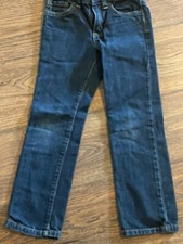 OLD NAVY Skinny Jeans Kids' Size 5 Blue Elastic Adjustable Waist