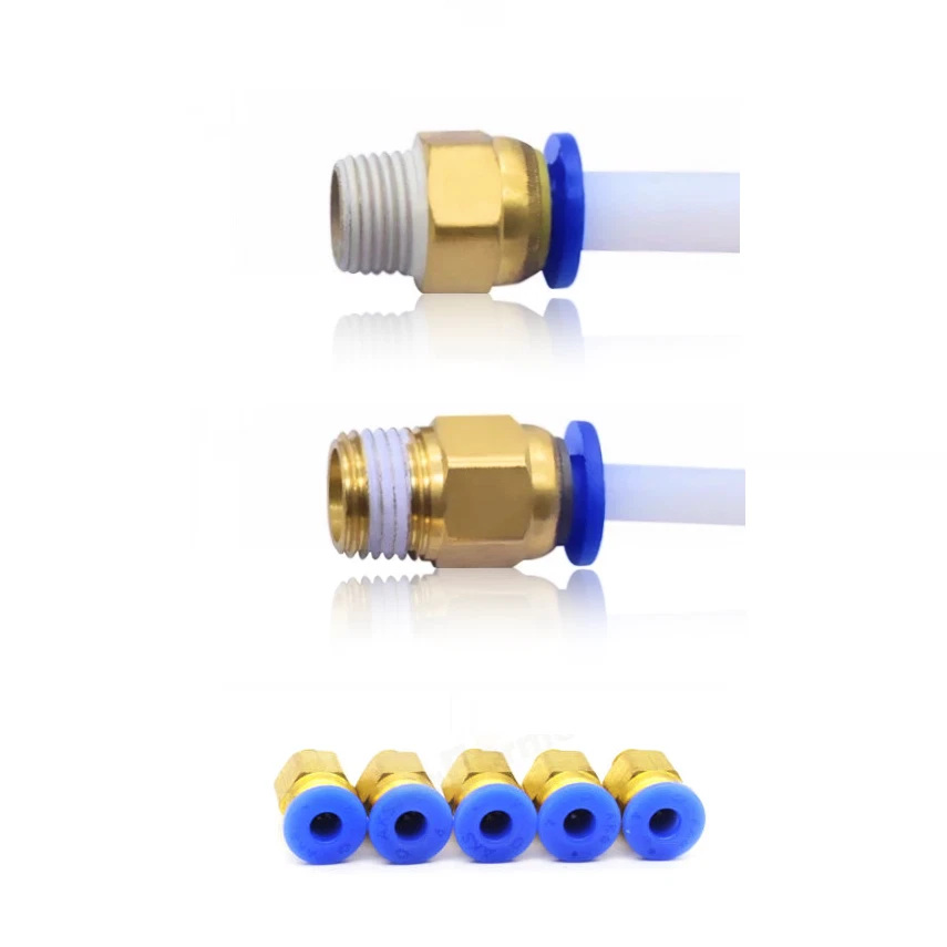 NOZZLEBOSS 5x Pneumatik 3/8" Kupplung Steckverbinder Druckluft Schlauchverbinder 4mm 6mm