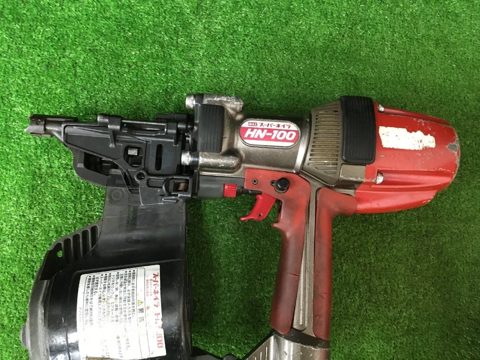 MAX High Pressure Nail Gun HN-100 for nails 65~100mm w/Case from Japan - Image 3 of 4