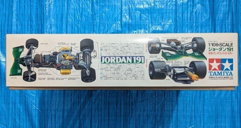 TAMIYA F1 RC 1/10 JORDAN 191 F102 Kit/ Michael Schumacher TAMIYA F1 RC 1/10 JORDAN 191 F102 Kit/ Michael Schumacher