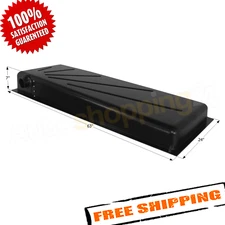 Icon 12370 Black Holding Tank Right Side Drain