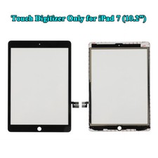 Black For iPad 7 10.2" A2197 A2200 A2198 Touch Screen Digitizer Adhesive Sticker
