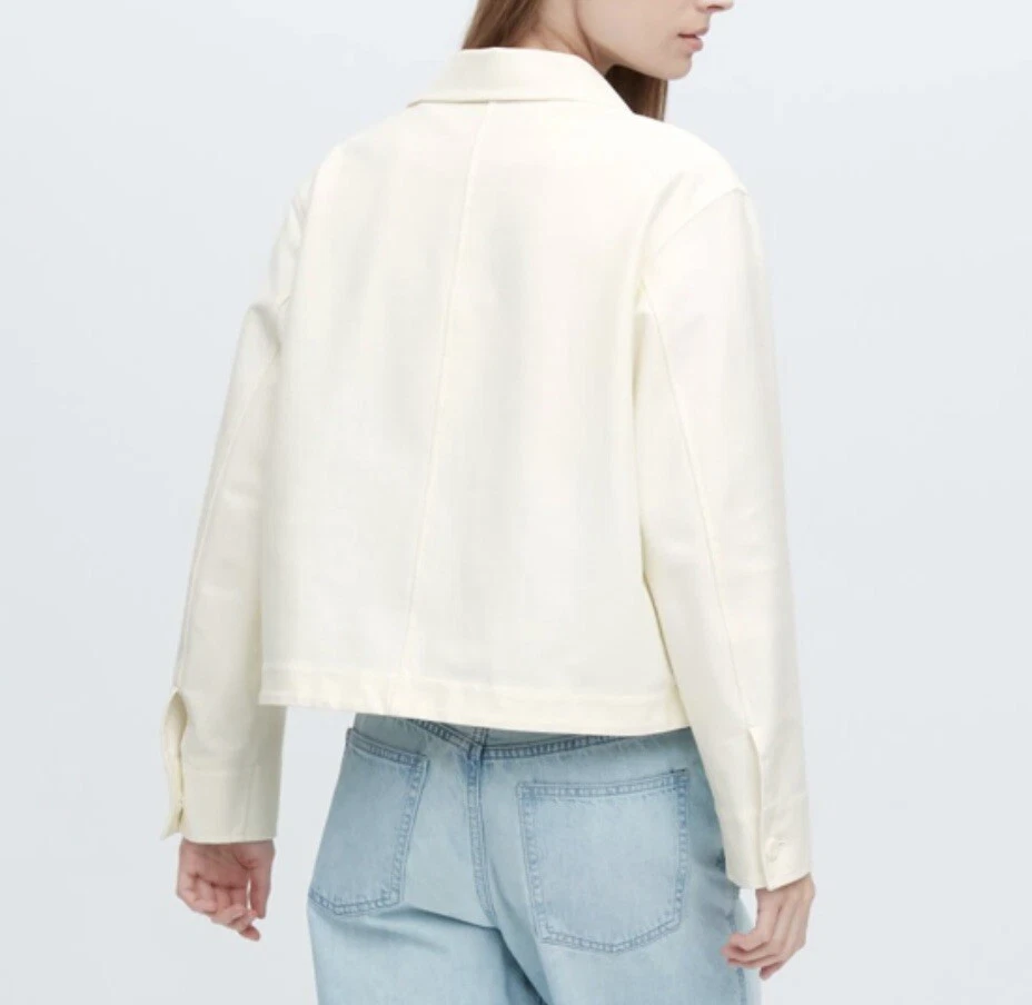 Off white color best sale jacket