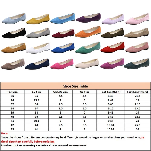 Women Flats Slip On Loafers Walking Women's Comfort Fashion Casual Shoes - Bild 3 von 87