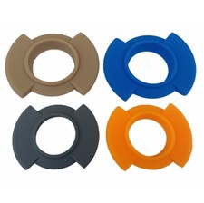 4 Pack Silicone Colored Identification ID Ring for Shure PGA58 Vocal Microphone