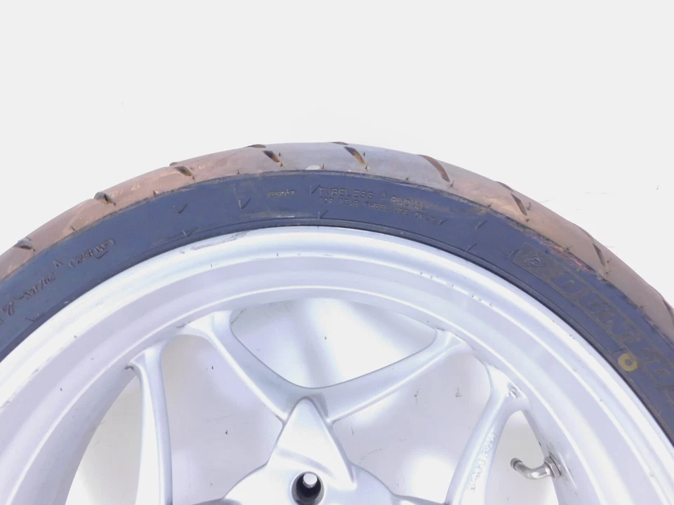 BMW R1200RT R1200ST R1200 RT ST R900RT 2005-2013 rueda trasera y neumático plateado Foto 3 de 4