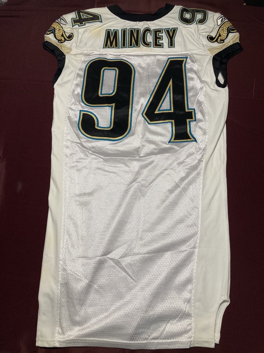 Jeremy Mincey Jacksonville Jaguars NFL Team Issued Game Jersey