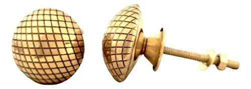 Golden cabinets cupboards golden Kitchen Handle Set of 6 (Size:6.5x4x4 CM) (6) - Image 3 of 4