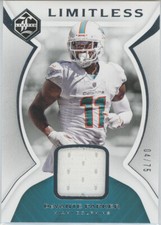 2018 Limited Limitless Materials Silver Spotlight #LM-DP DeVante Parker 04/75
