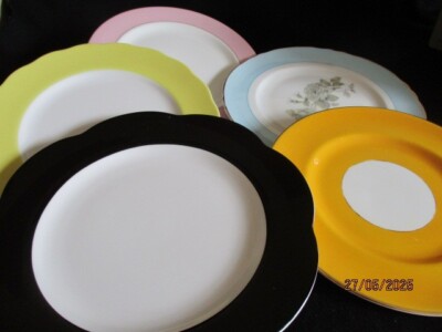 Vintage Harlekin Teeservice Einzelteile - zum Set hinzufügen - bitte auswählen