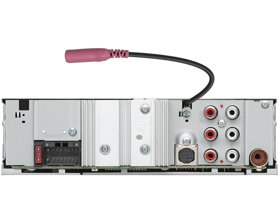 2021 - JVC - KD-X480BHS | Single DIN Shallow Chassis Digital Receiver - Image 3 of 3